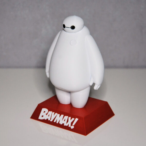 Baymax Figürü - Standlı / 6 Süper Kahraman / Big Hero 6