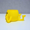 3D Neşeli Mini Saksı- Sarı