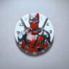 Deadpool Temalı Duvar Saati