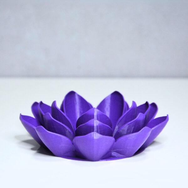 K-10084-5 Mor Lotus Çiçekli Dekoratif Lamba