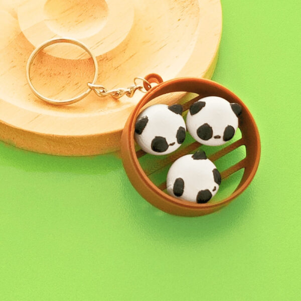 Panda Kuluçkası Anahtarlık