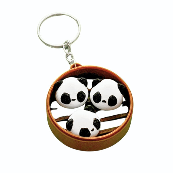 Panda Kuluçkası Anahtarlık