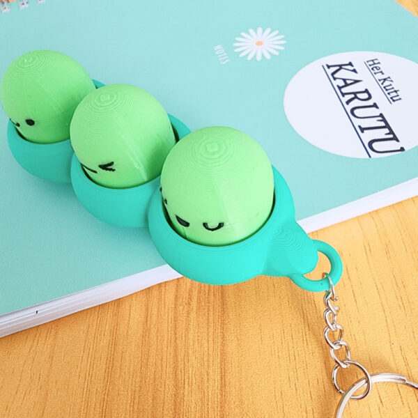 Clicker Bezelye Anahtarlık
