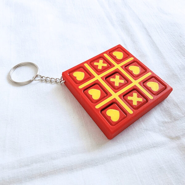 Mini Sos Oyunu Anahtarlık / XoX Oyunu / GS Anahtarlık / Taraftar Anahtarlık / Galatasaray Anahtarlık