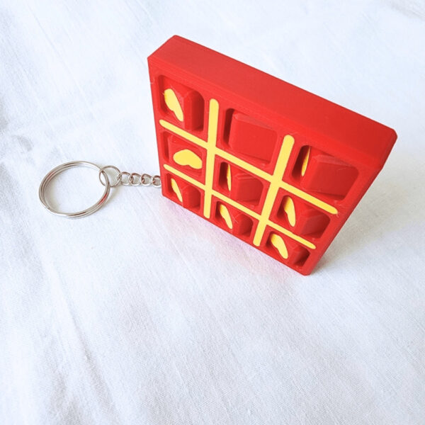 Mini Sos Oyunu Anahtarlık / XoX Oyunu / GS Anahtarlık / Taraftar Anahtarlık / Galatasaray Anahtarlık