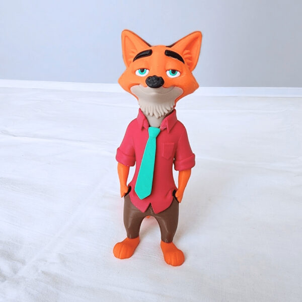 K-10204-3 (1) Zootropolis Nick Figür / Zootopia Nick / Figür